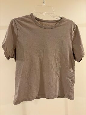 Abercrombie & Fitch Classic Crew Neck T-Shirt - Taupe